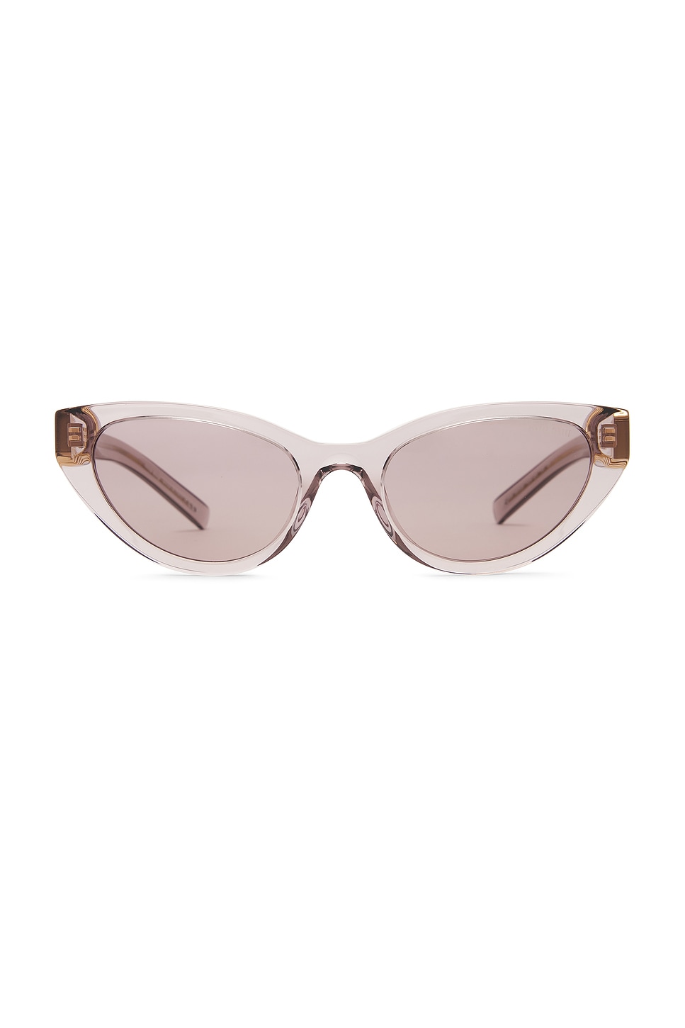 Miu Miu Cat Eye Sunglasses In Pink
