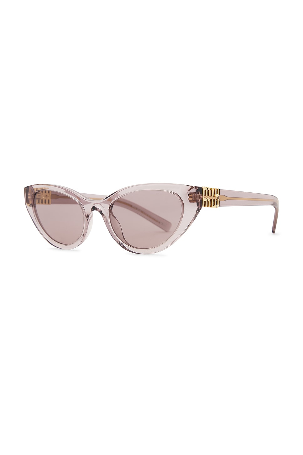 Miu Miu Cat Eye Sunglasses In Pink