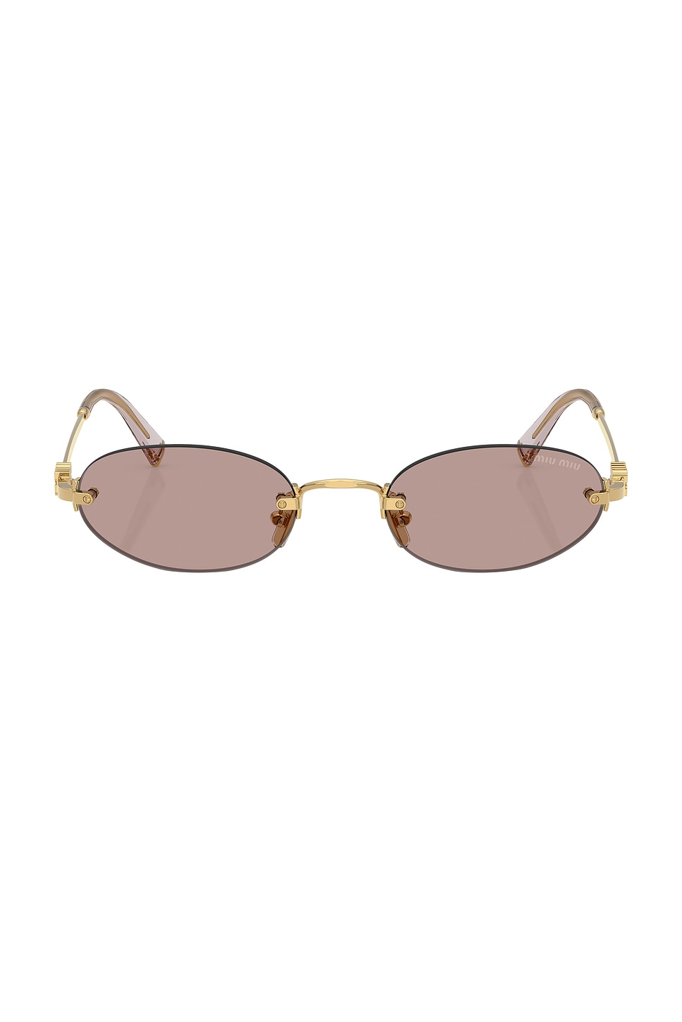 Miu Miu Oval Sunglasses