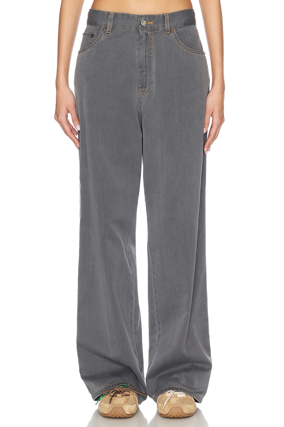 Image 1 of Miu Miu Wide Leg in Grigio