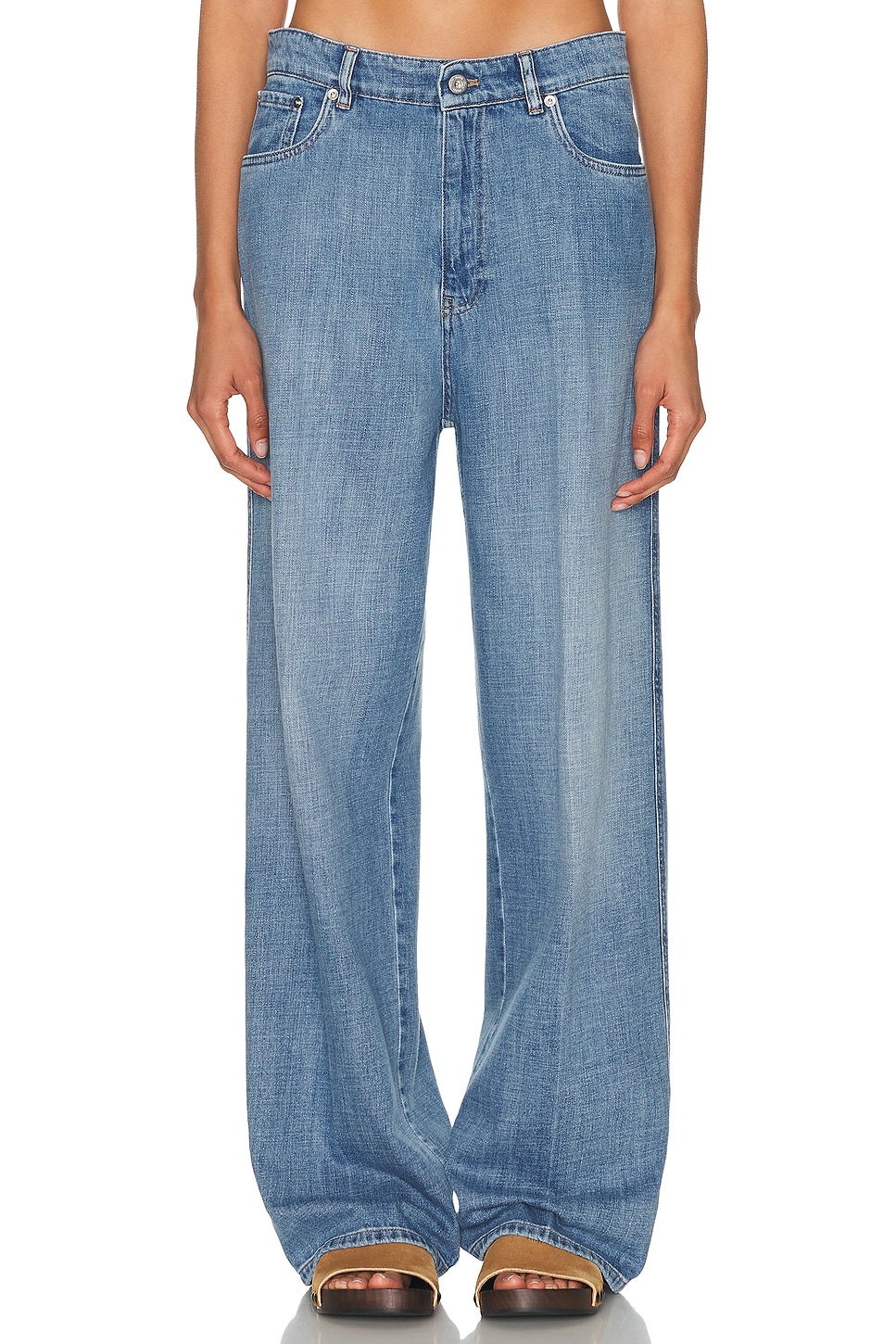 Shop Miu Miu Straight Leg