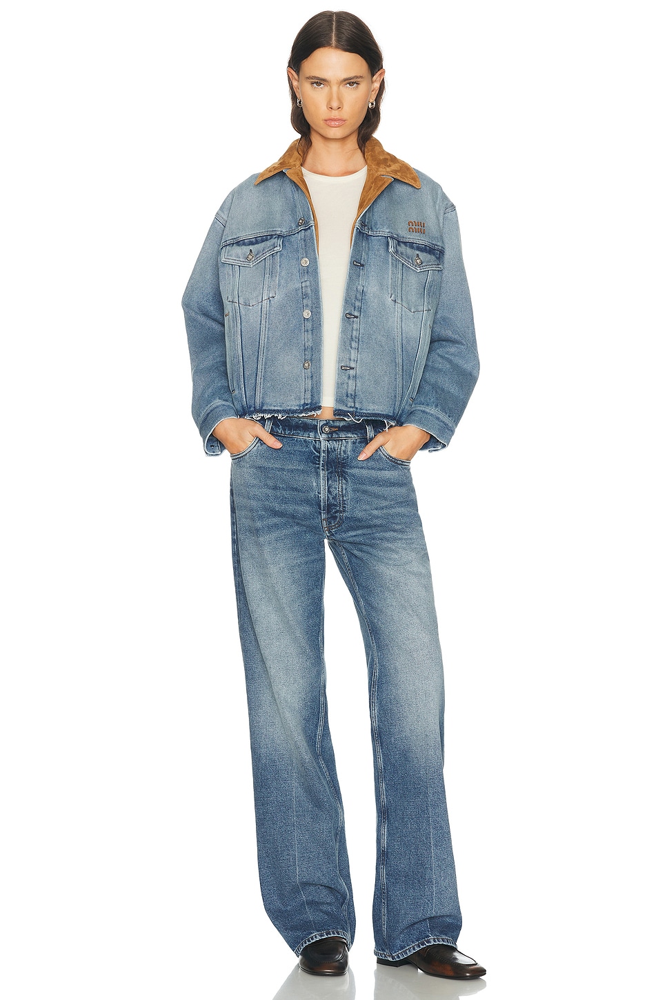 Miu Miu Wide Leg | Thumbnail 6 Miu Miu Wide Leg | Thumbnail 6