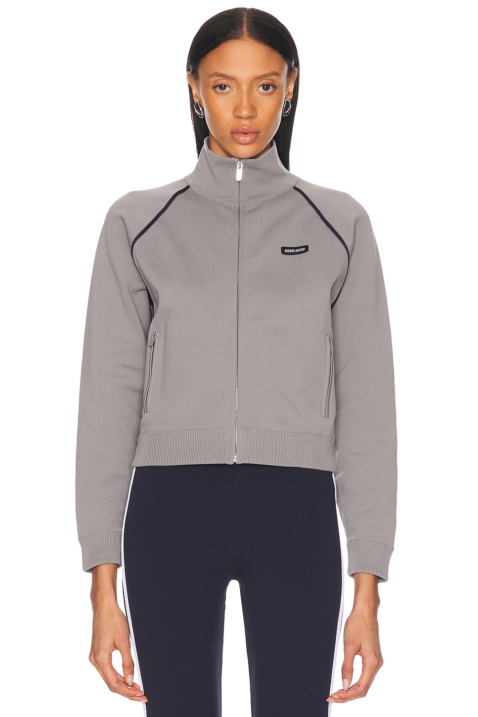 Miu Miu Zip Up Jacket