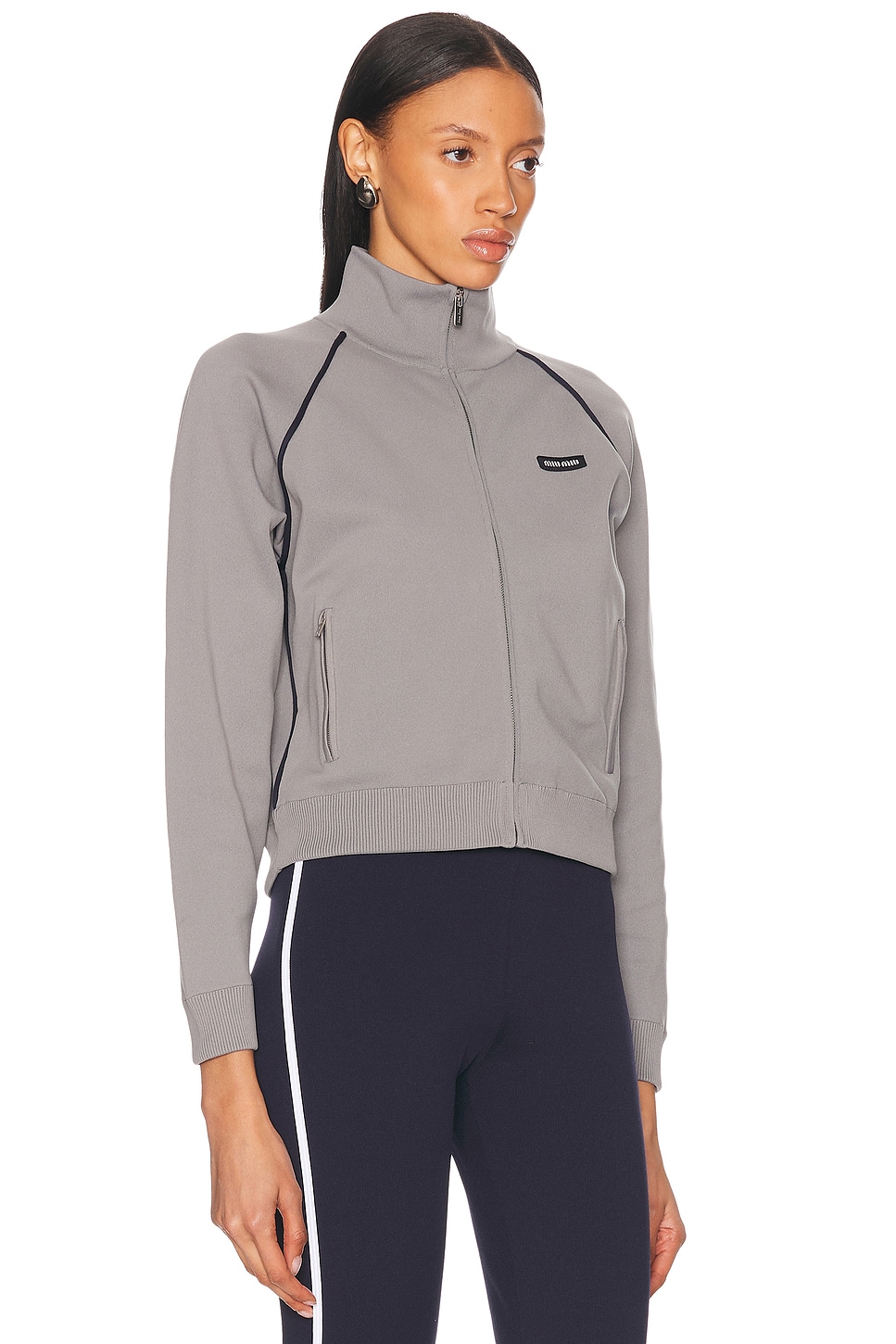 Miu Miu Zip Up Jacket