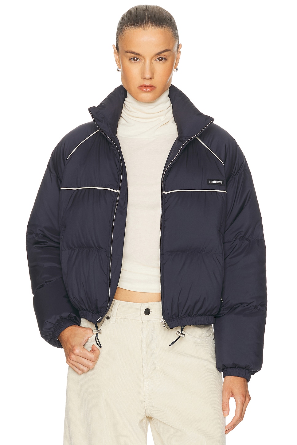 Puffer Coat in Blue