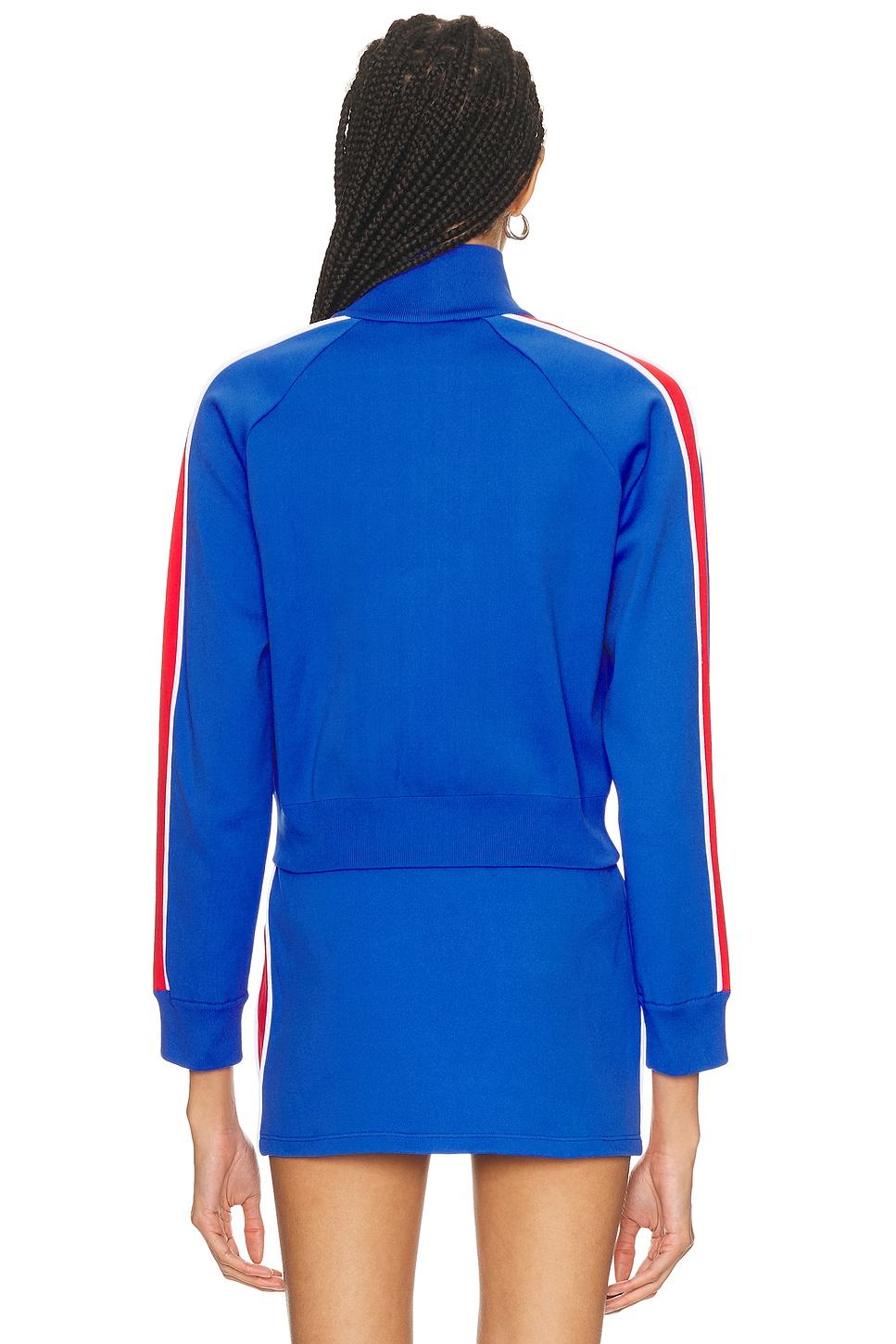 Miu Miu - Nylon Zip Up Track Jacket | Plush