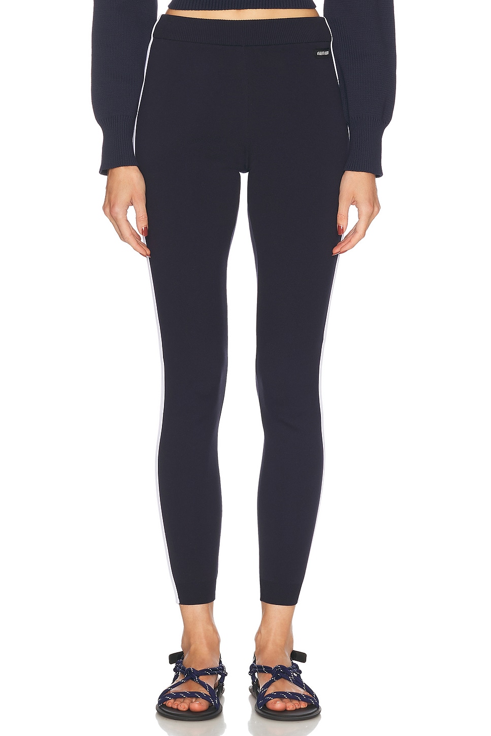 Mid-rise Legging in Blue