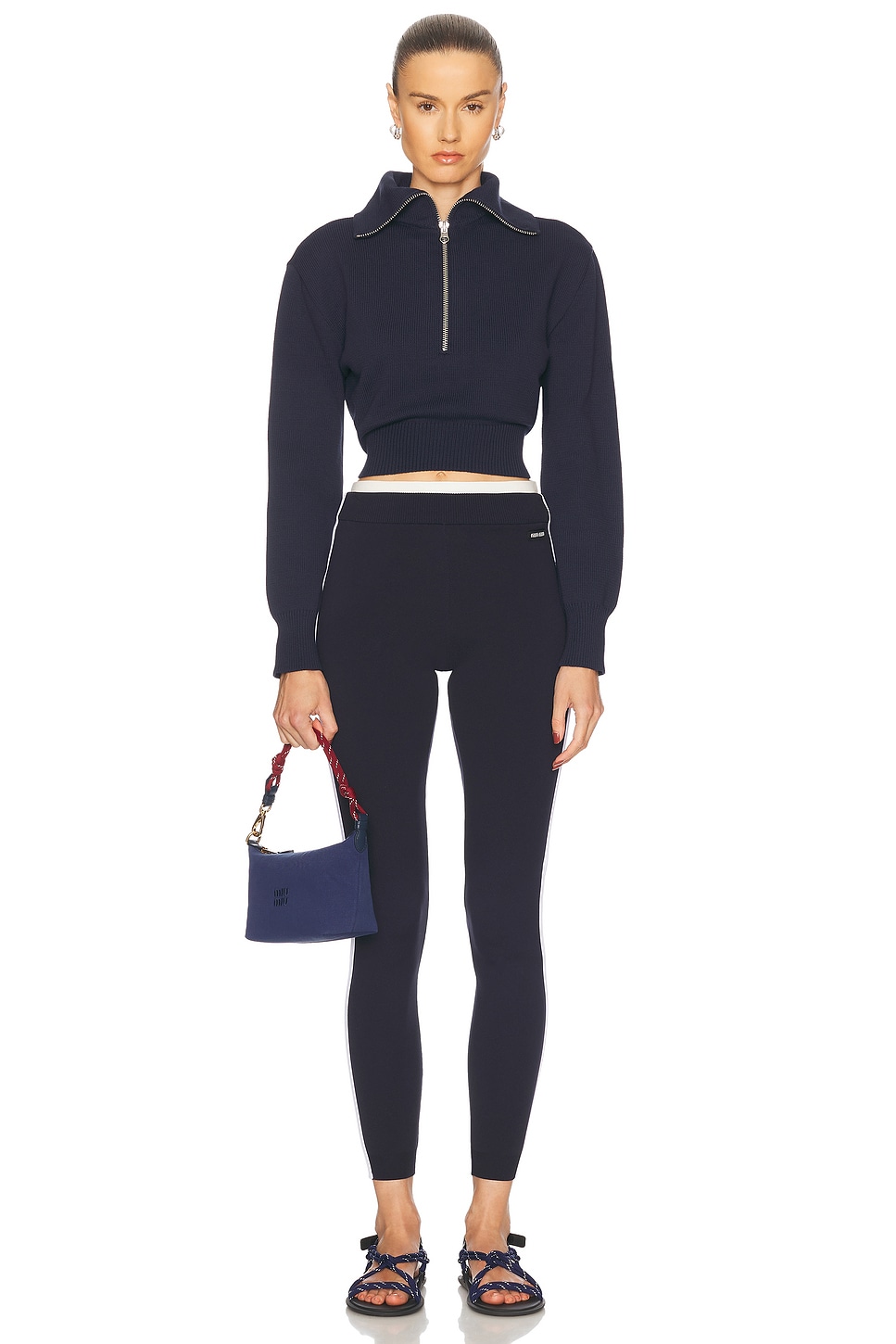 Miu Miu Mid-Rise Legging