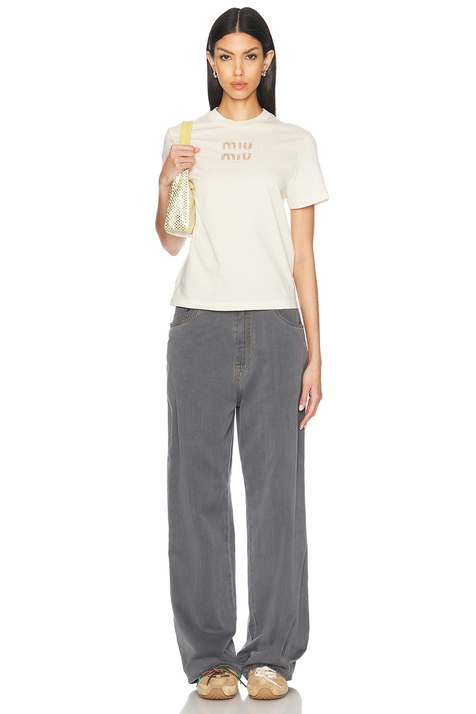 Miu Miu Logo T-Shirt thumbnail
