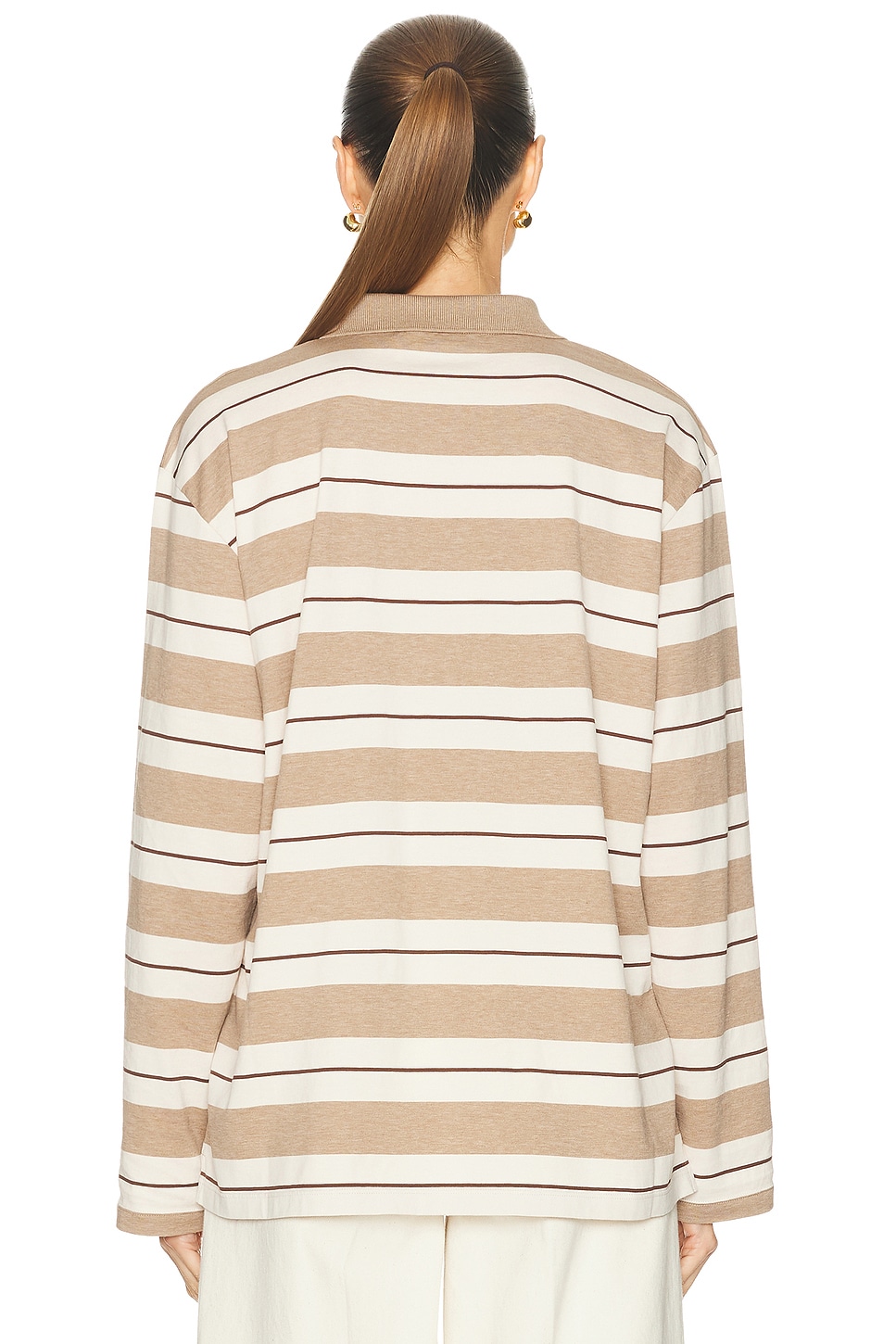 Miu Miu Long Sleeve Polo Top