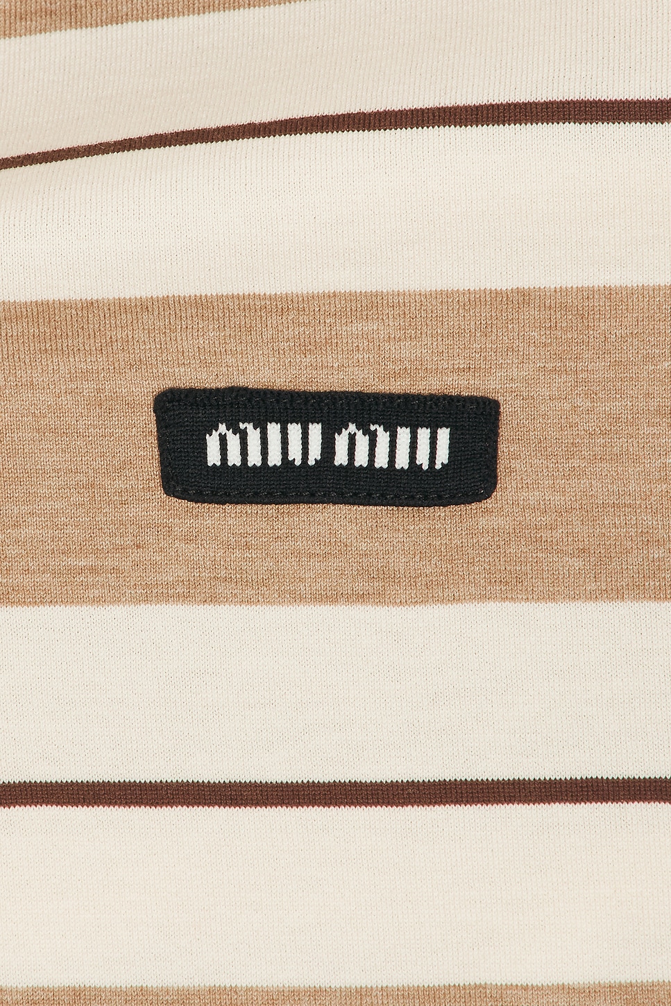 Miu Miu Long Sleeve Polo Top
