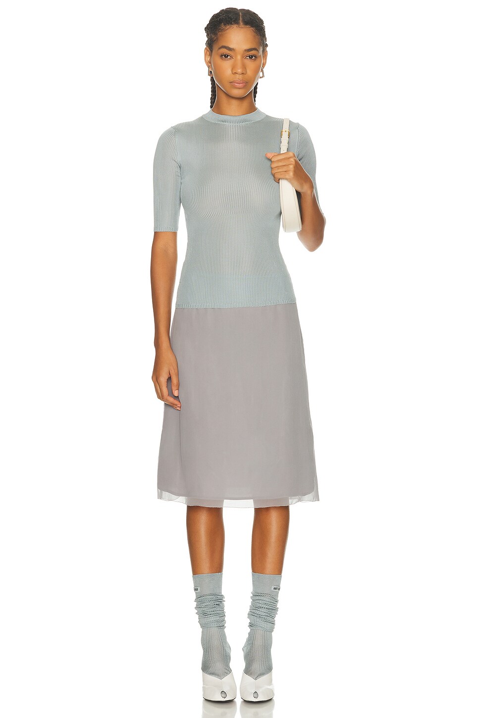Miu Miu - Short Sleeve Top | Plush