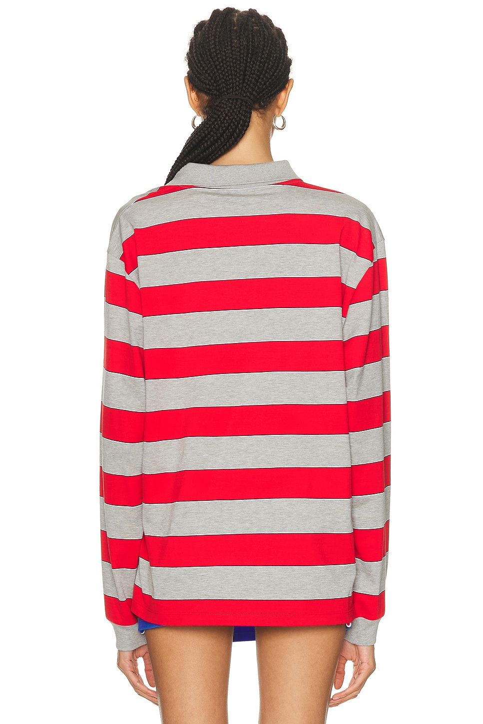 Miu Miu - Long Sleeve Polo Top | Plush