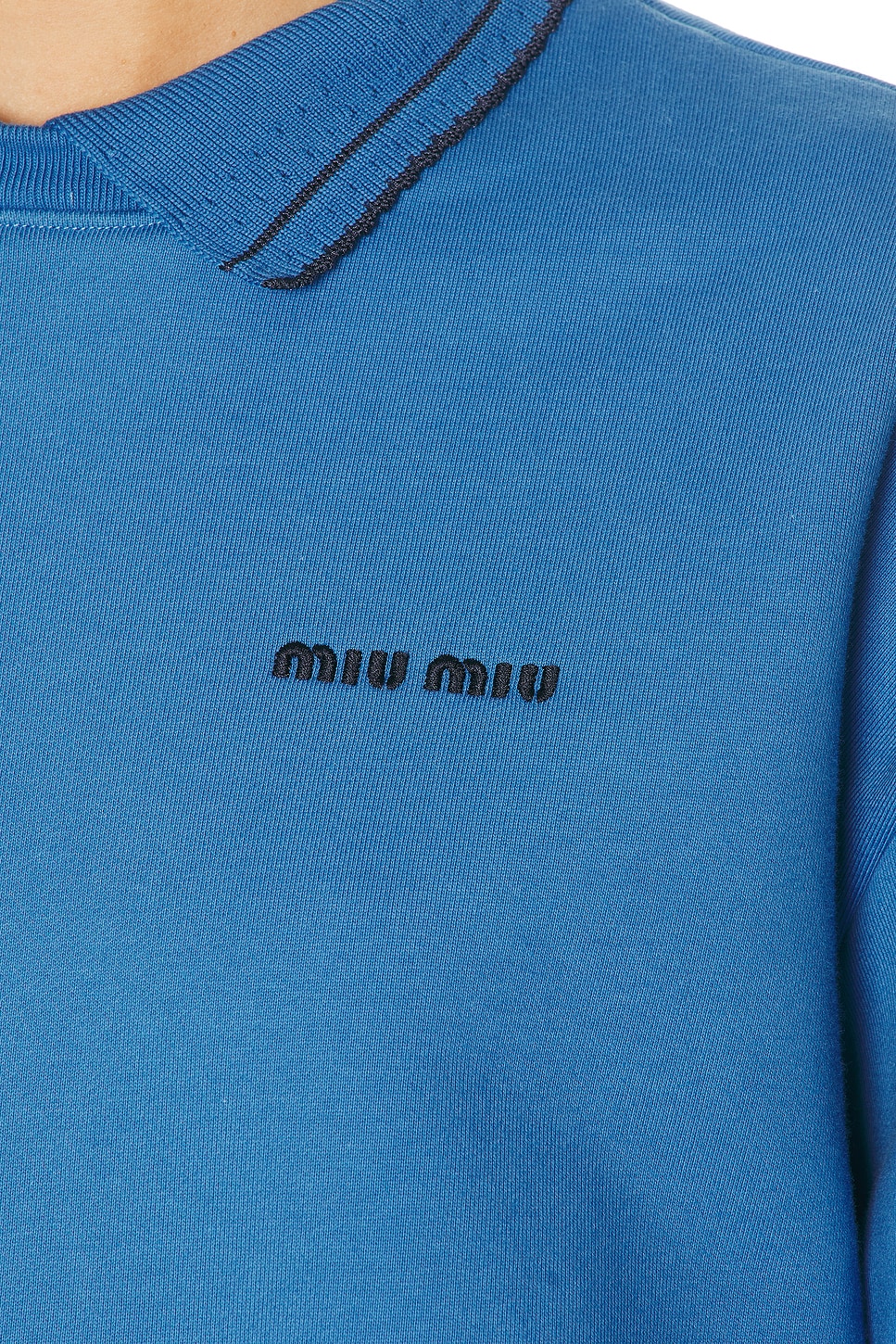 Miu Miu Felpa Top | Thumbnail 5 Miu Miu Felpa Top | Thumbnail 5