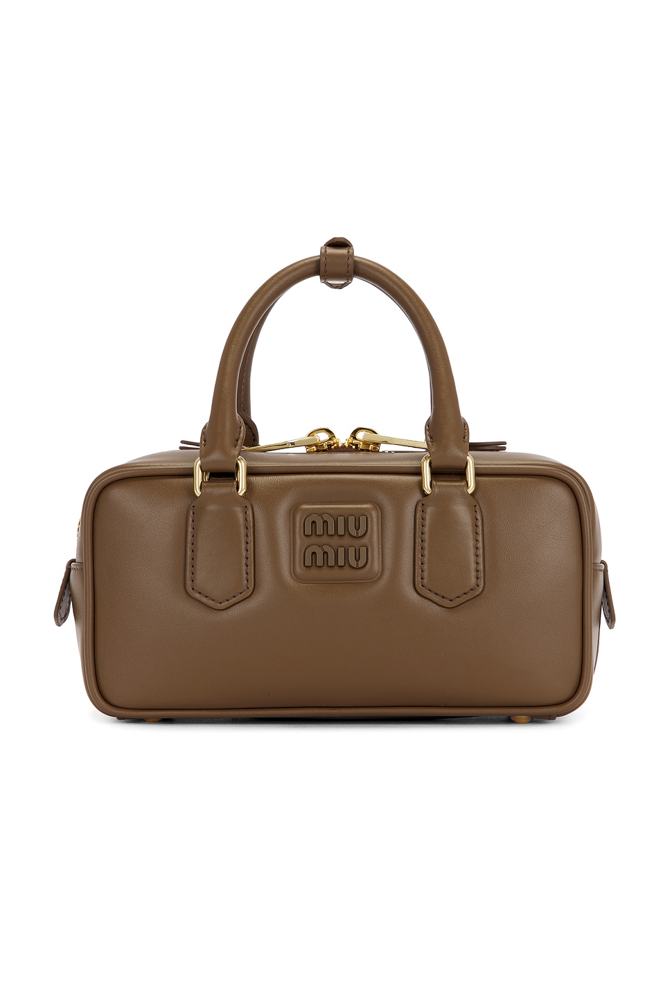 Softy Padded Arcadie Bag in Brown