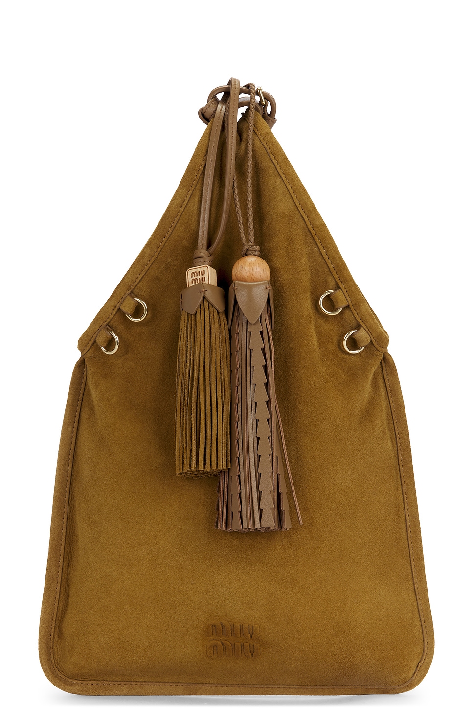 Camoscio Tote Bag in Olive