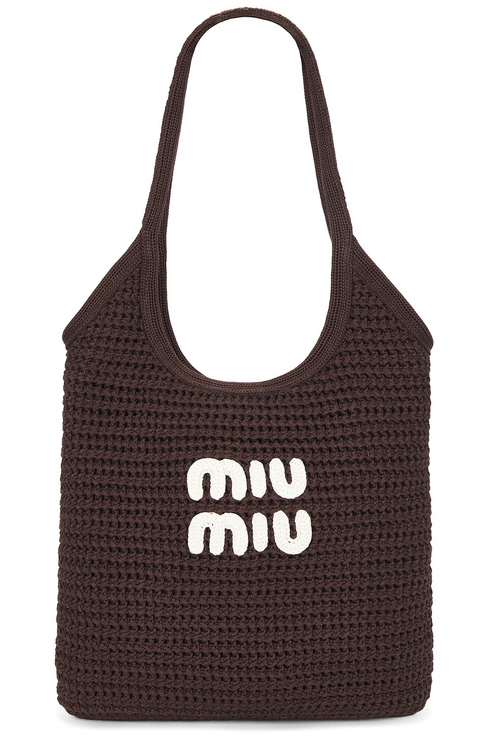 Miu Miu Ivy Crochet Rete Bag