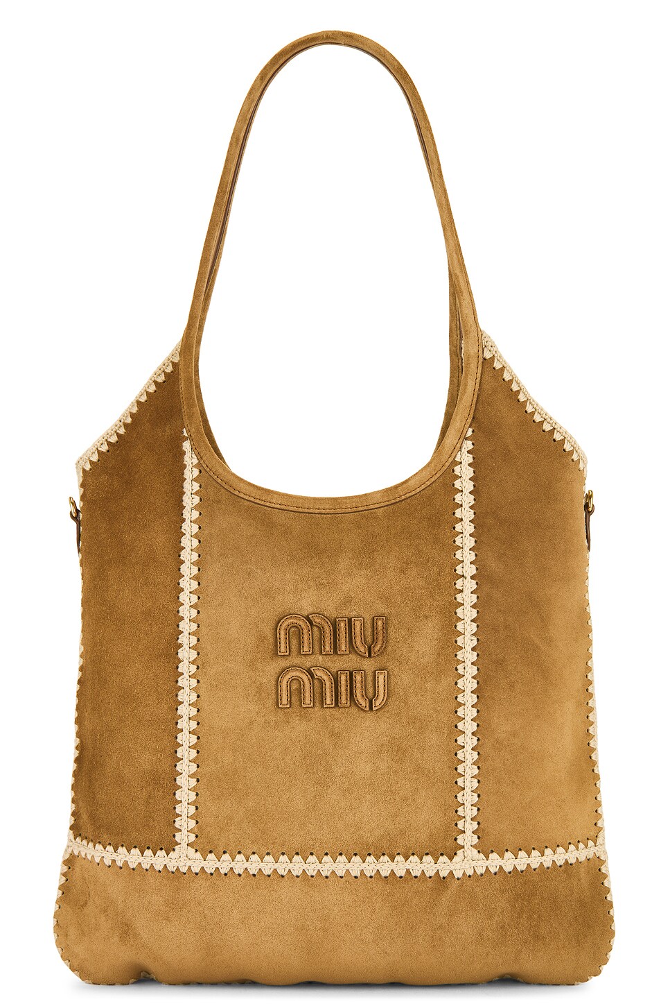 Miu Miu Ivy Camoscio Crochet Bag