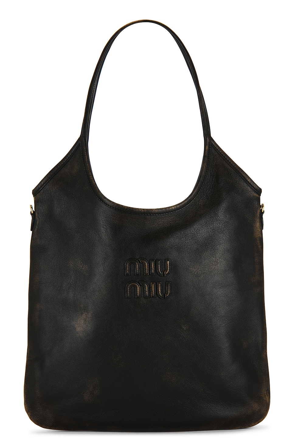 Miu Miu Ivy Nappa Old Bag In Pattern