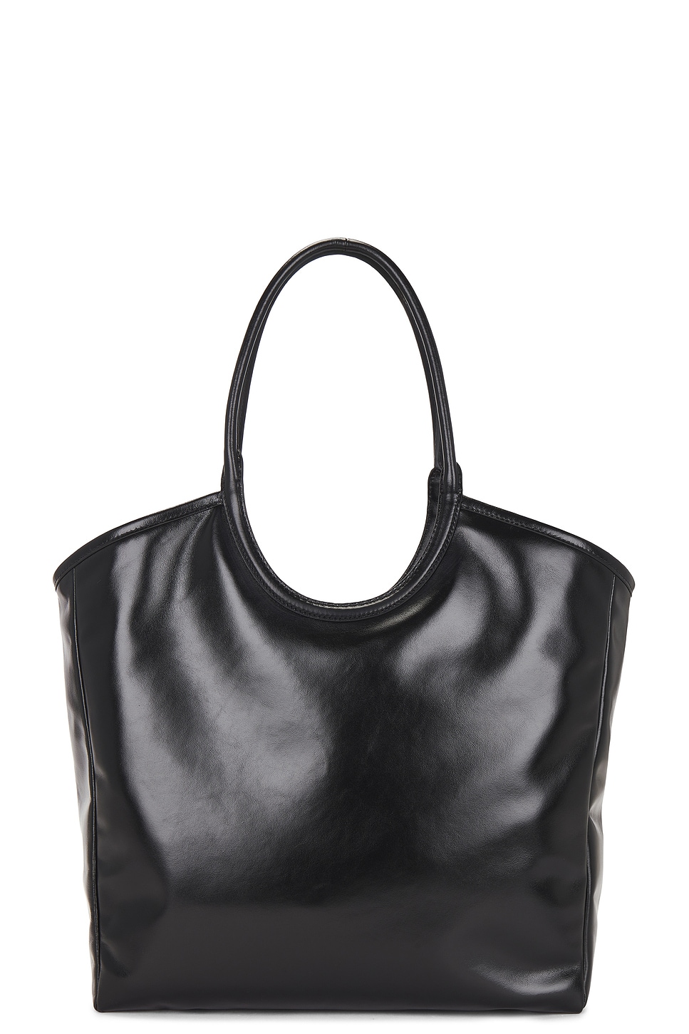 Miu Miu Ivy Handbag In Black