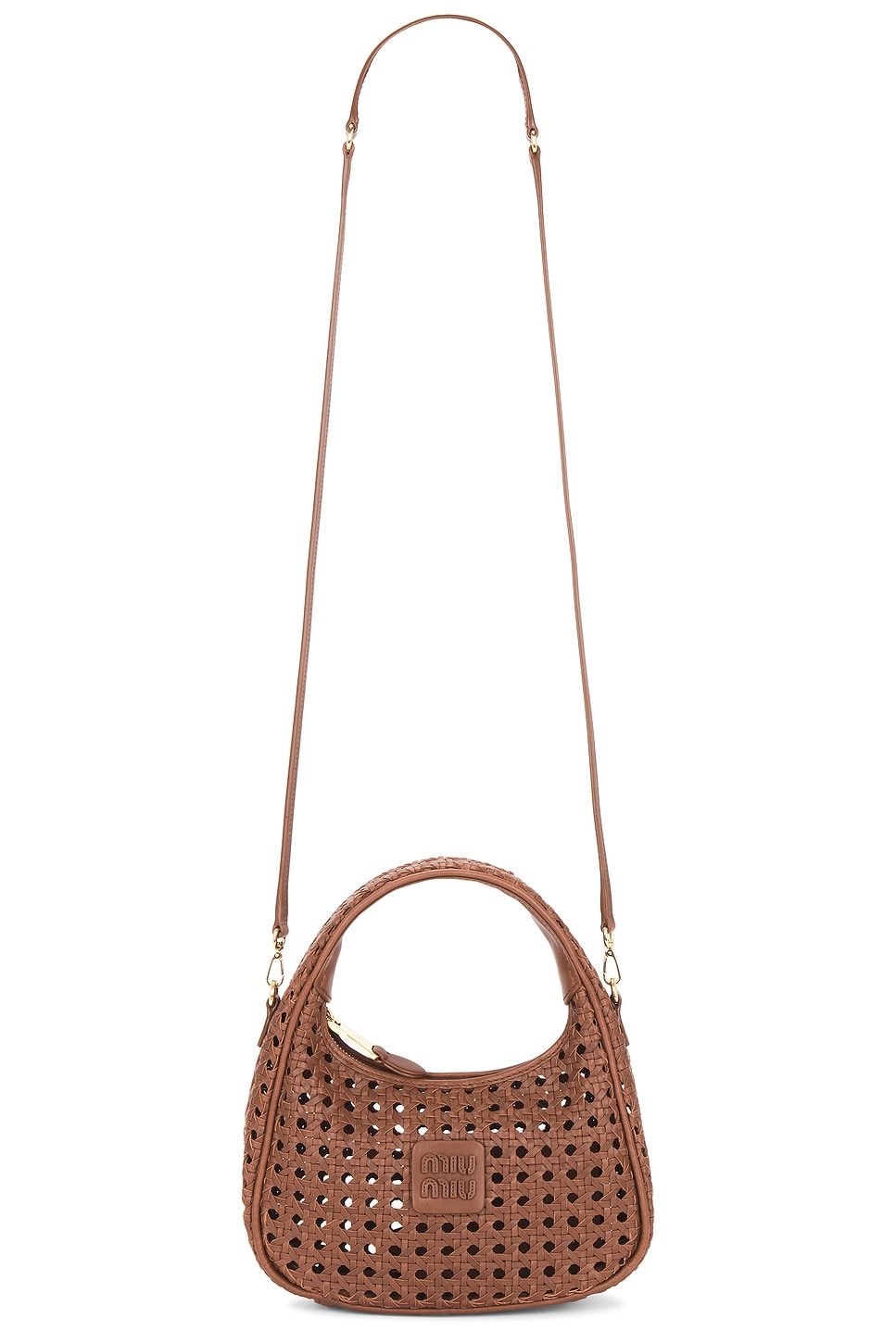 Miu Miu Intreccio Wander Hobo Bag | Thumbnail 9