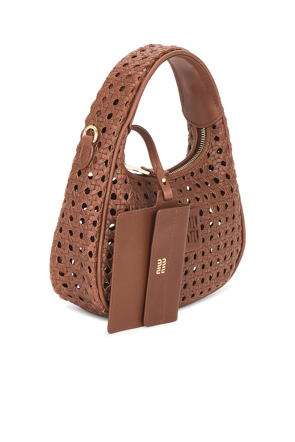 Miu Miu Intreccio Wander Hobo Bag | Thumbnail 13