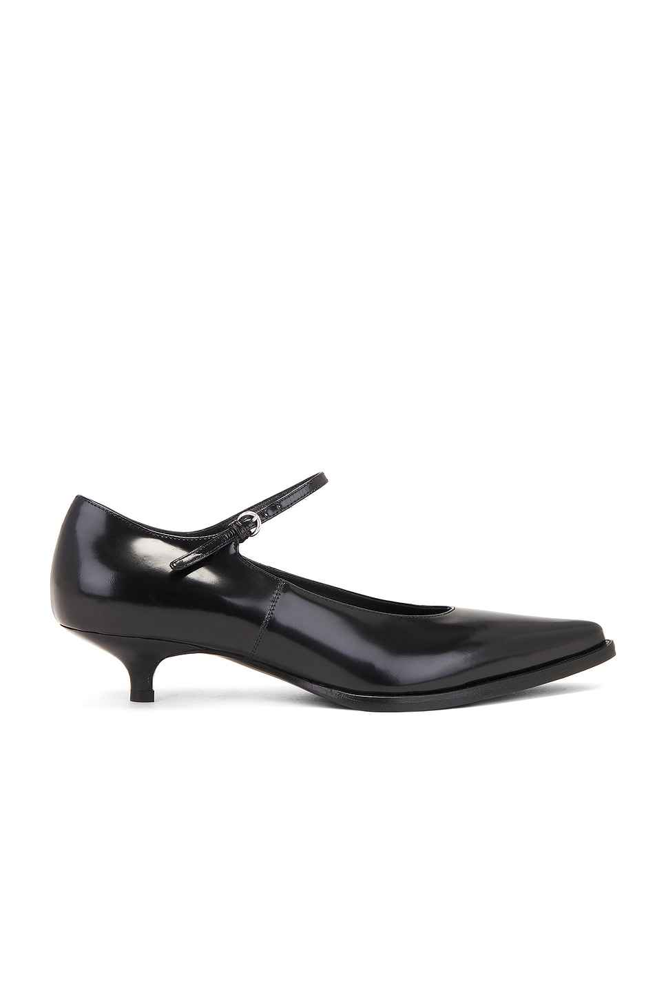 Image 1 of Miu Miu Leather Pump in Nero