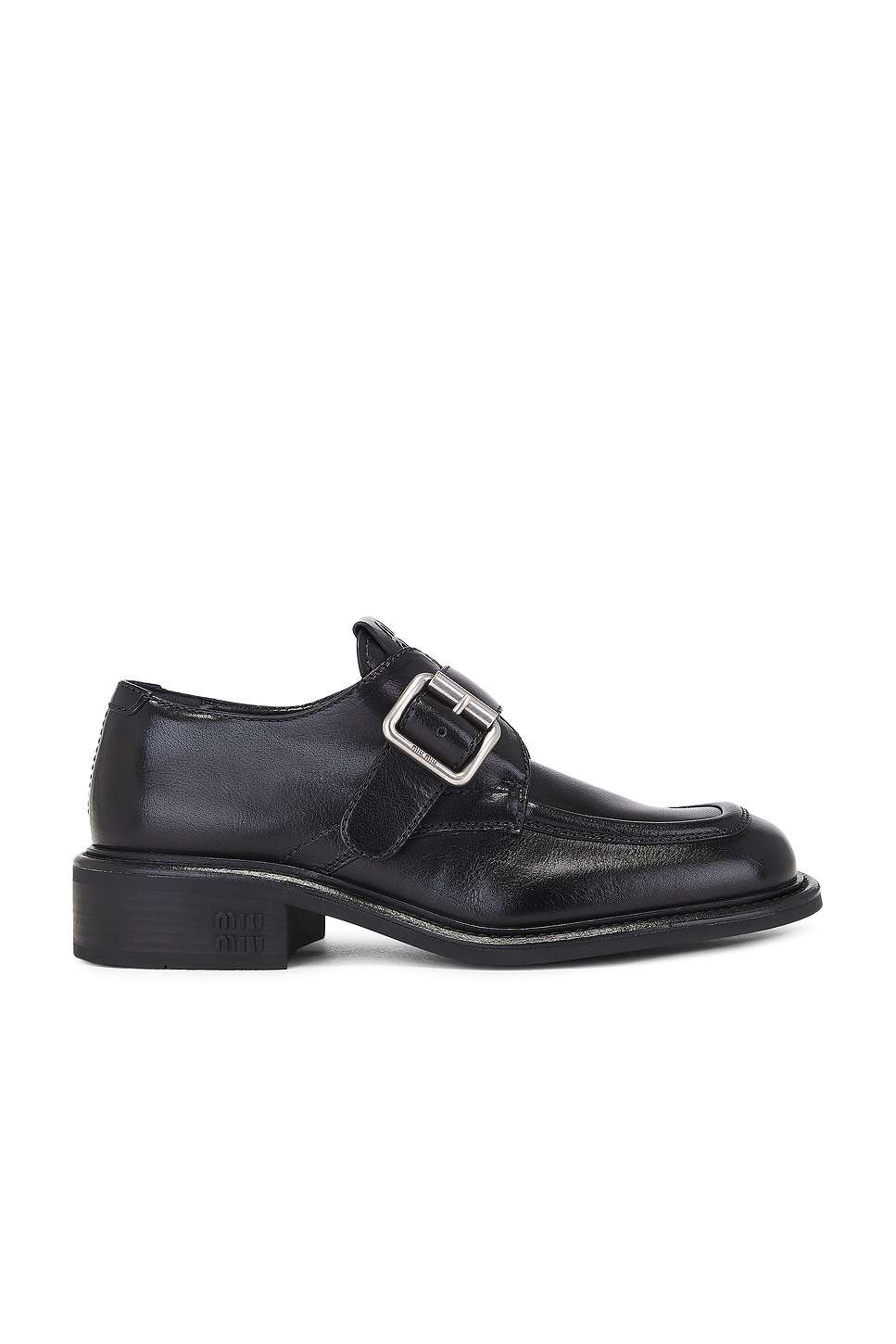 Image 1 of Miu Miu Loafer in Nero