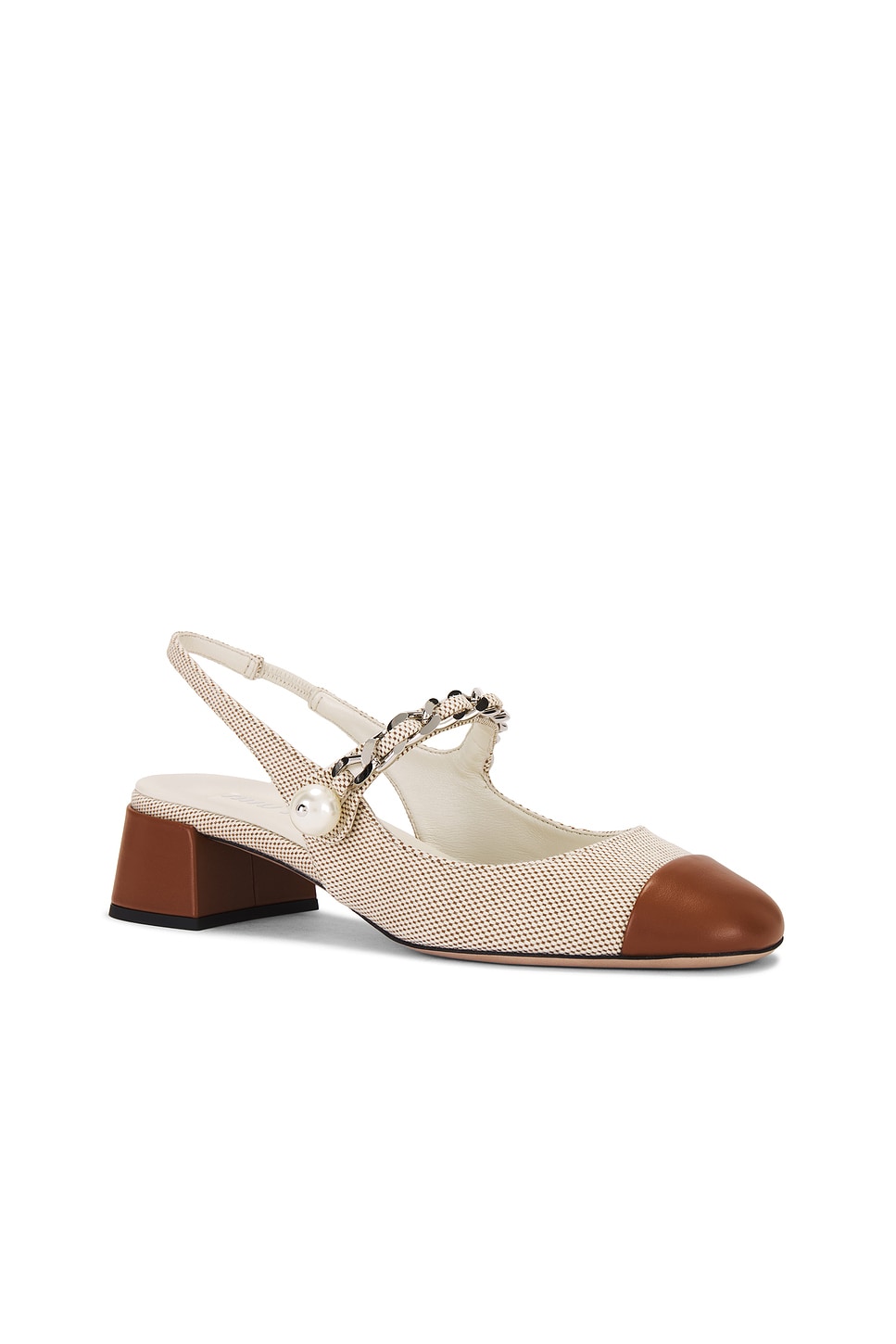 MIU MIU SLINGBACK HEEL