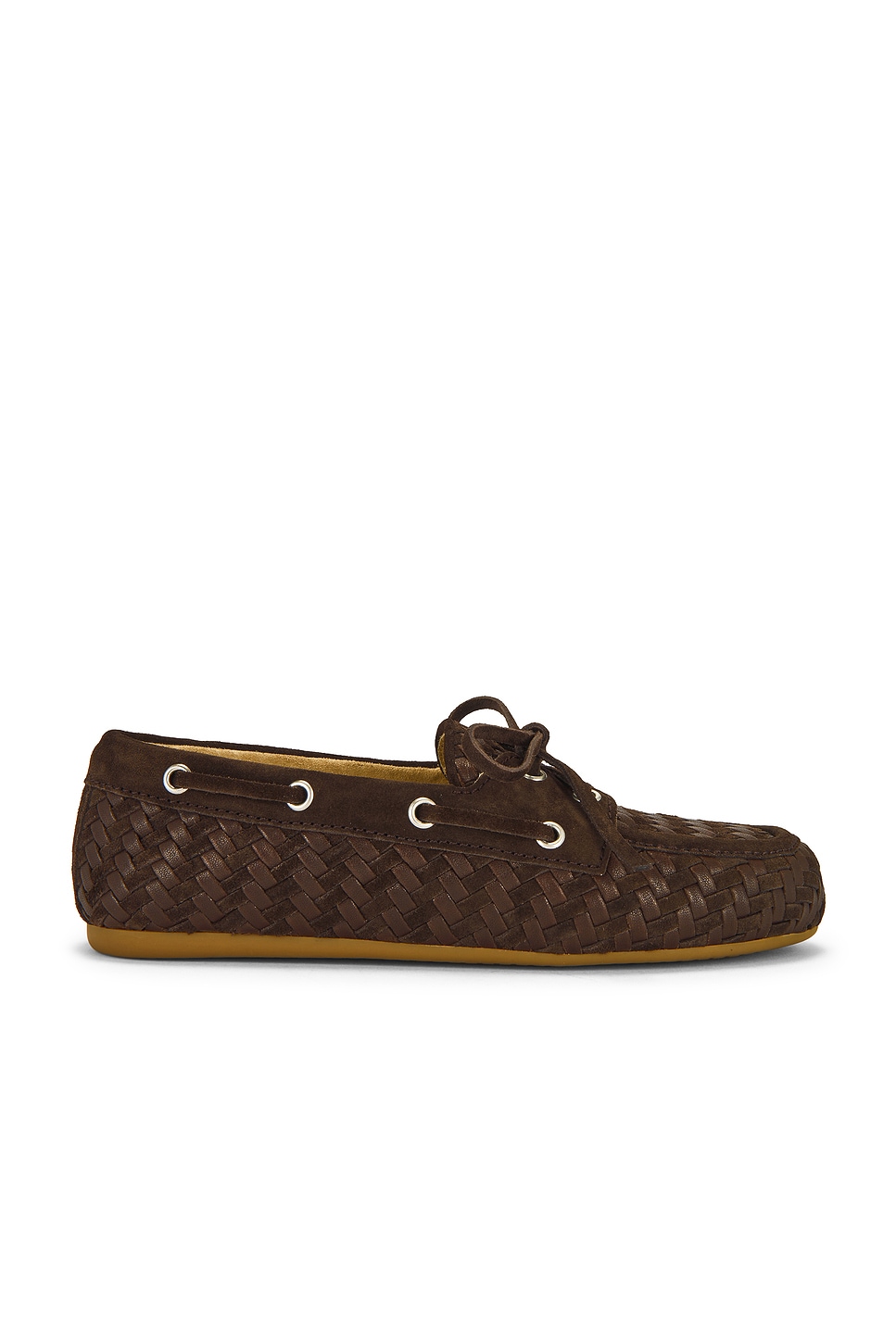 Leather Moccasin in Brown