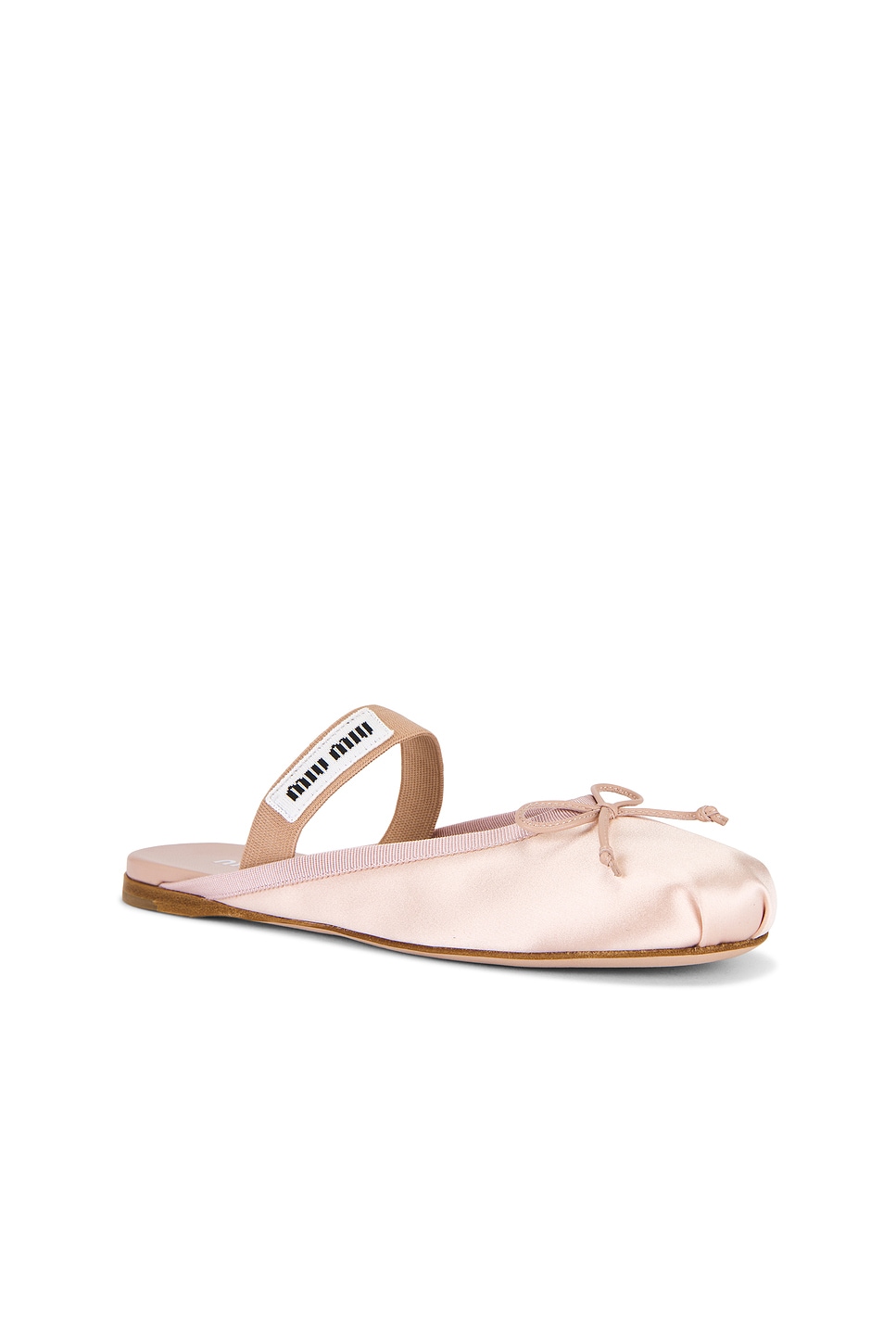Shop Miu Miu Mule Ballet Flat