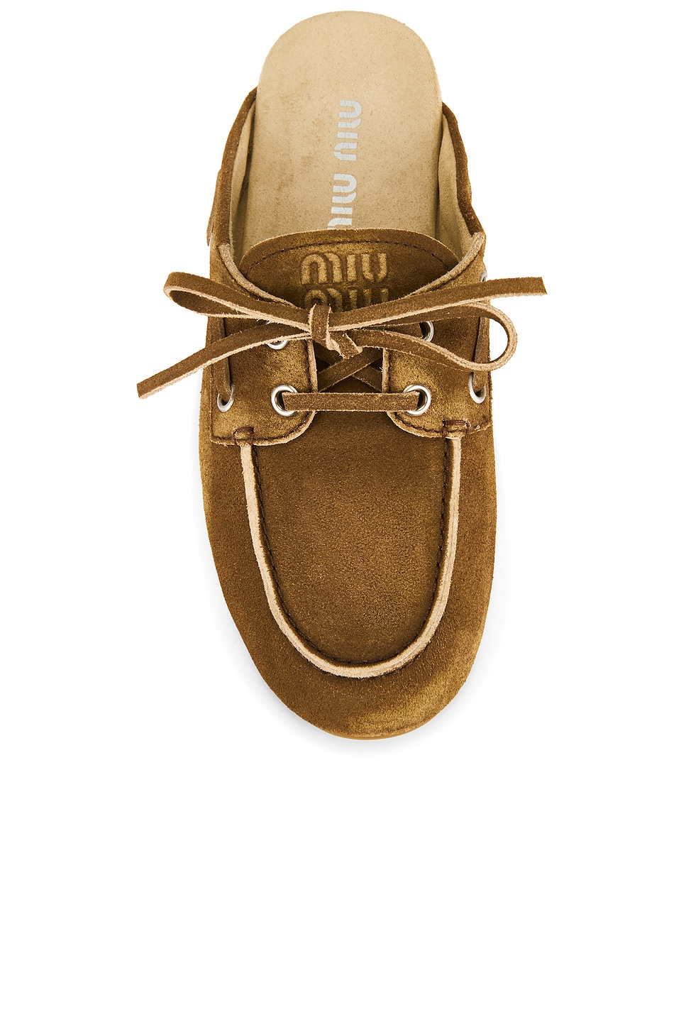 Miu Miu - Mule Moccasin | Plush