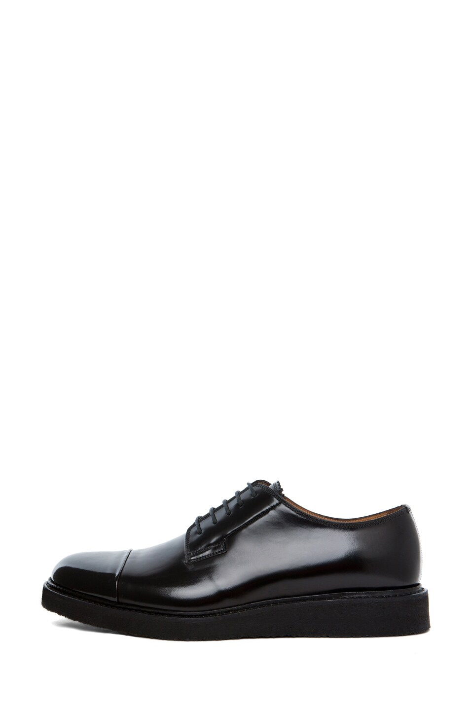 Image 1 of Marc Jacobs Cap Toe Crepe Sole in Black