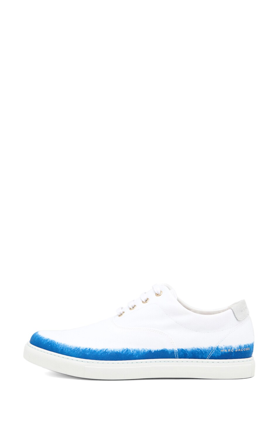 Image 1 of Marc Jacobs Sneaker in White & Blue