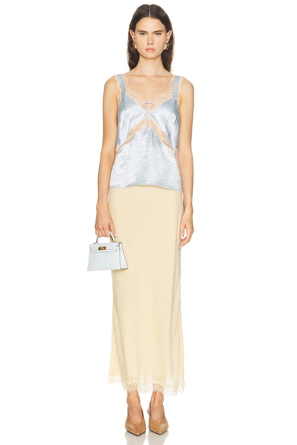 Marc Jacobs Satin Lace Slip Top thumbnail