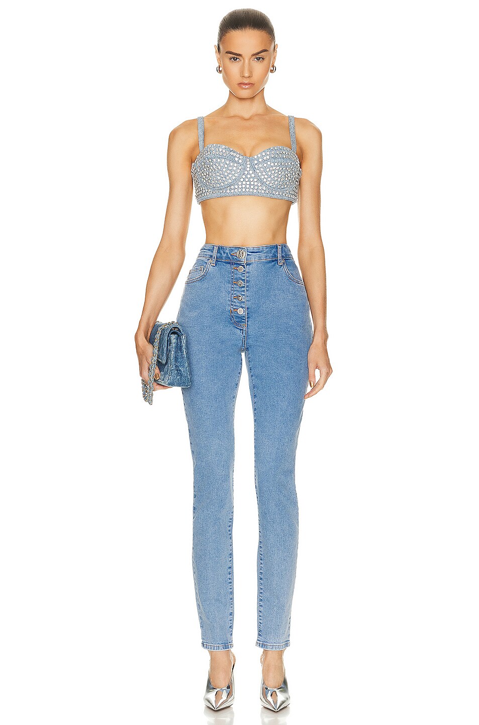 MOSCHINO JEANS - Woman - Blue - Jeans