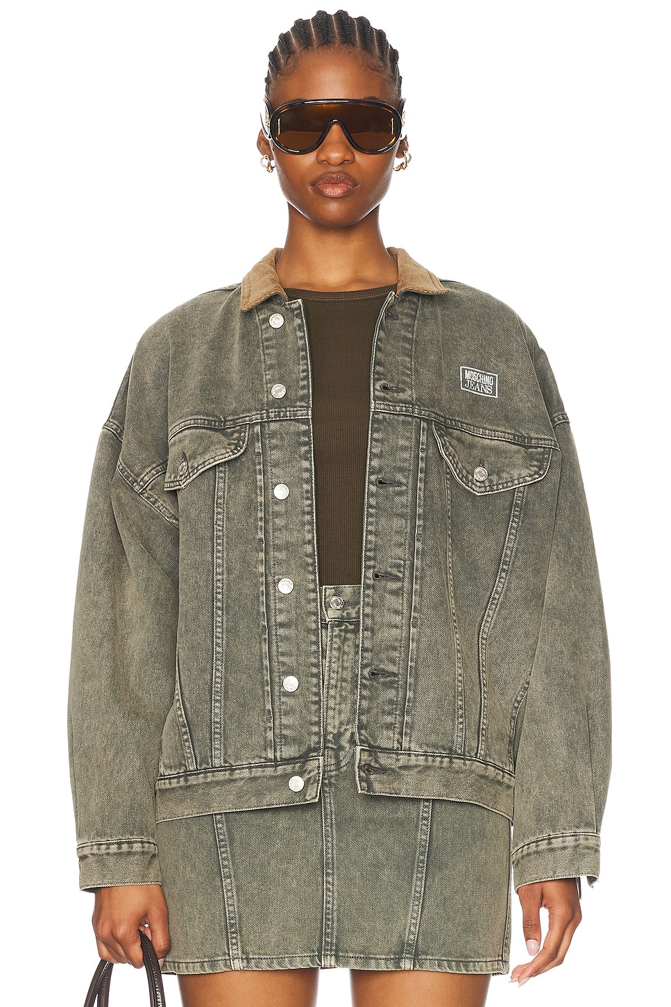 Denim Jacket in Charcoal