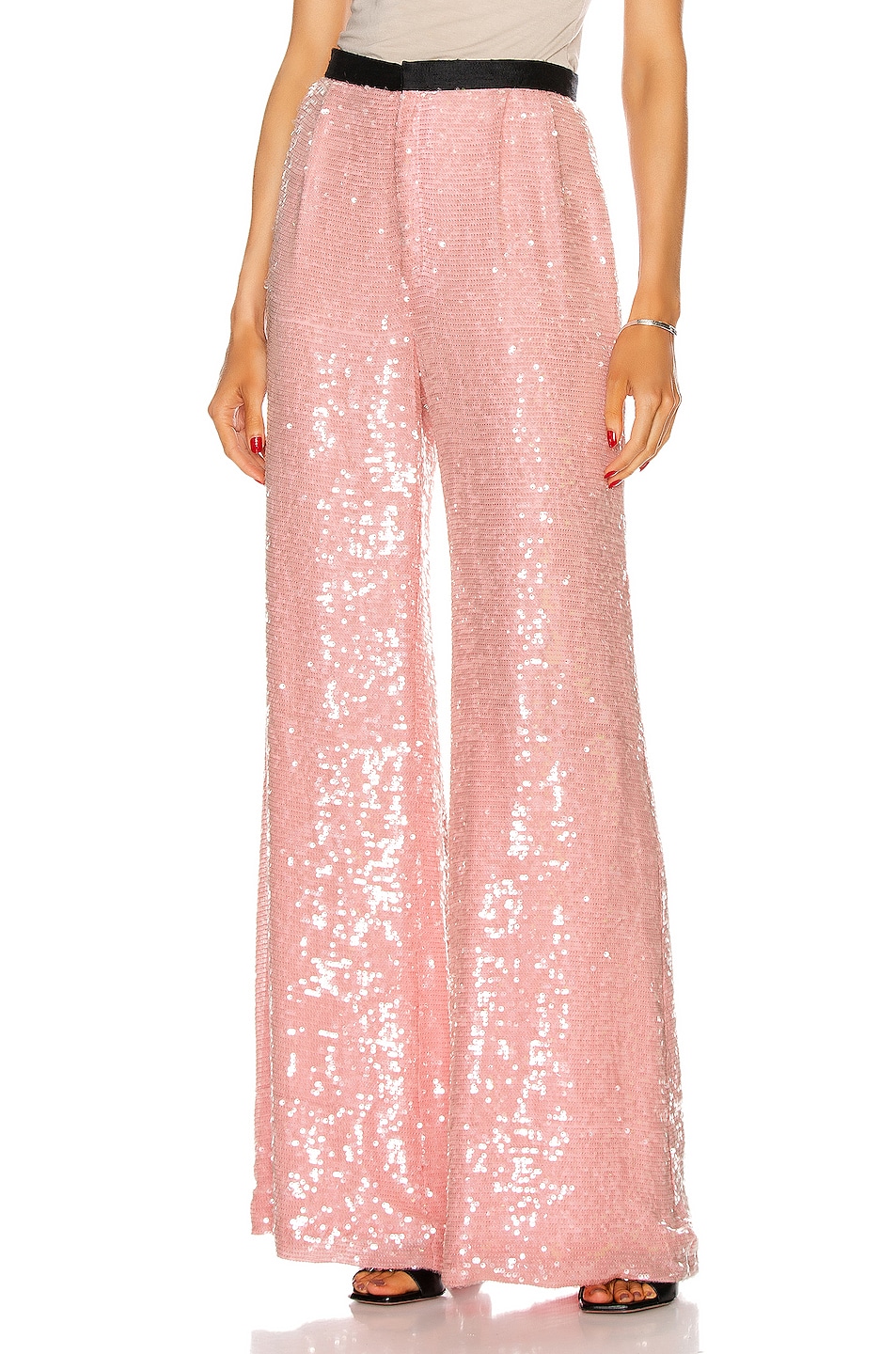 Image 1 of Markarian Chloris Sequin Pant in Pink