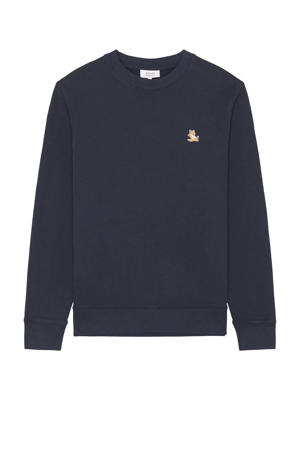 Chillax Patch Regular Sweatshirt in Blue