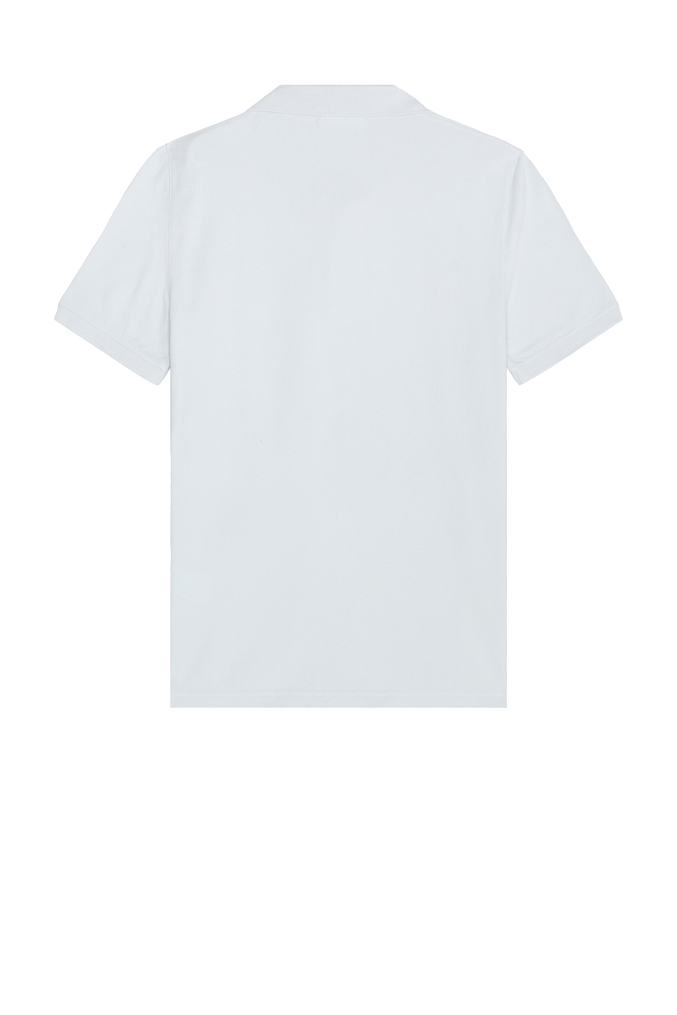 Maison Kitsuné Fox Head Patch Polo In Gray