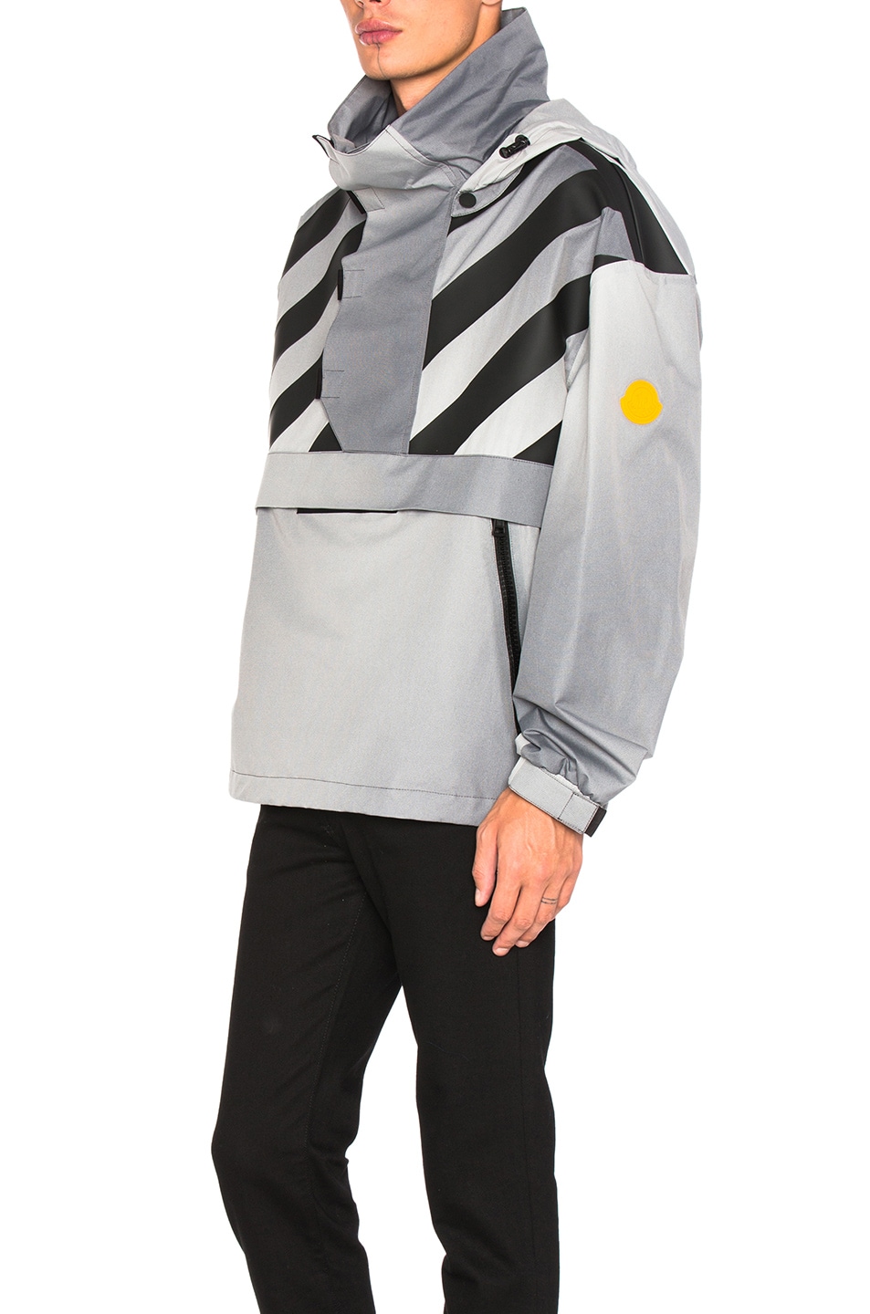 moncler x off white puffer jacket