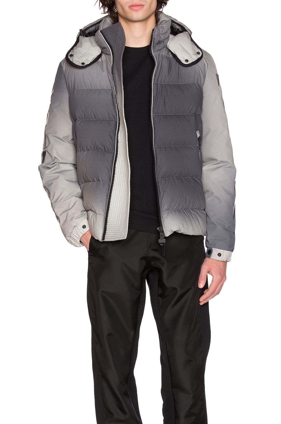 Image 1 of Moncler x Off White Enclos Jacket in Grey