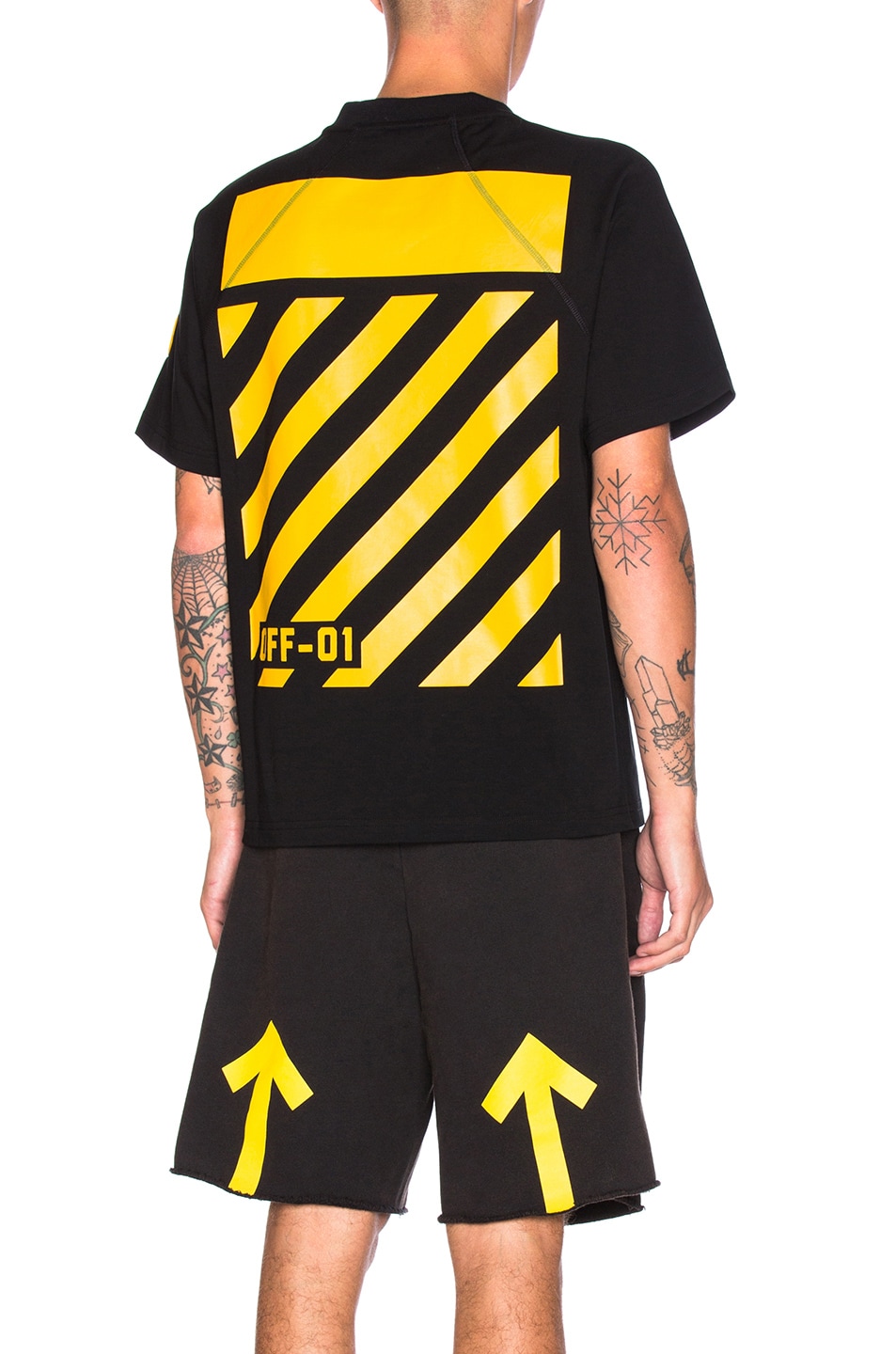 Image 1 of Moncler x Off White Maglia Tee in Black