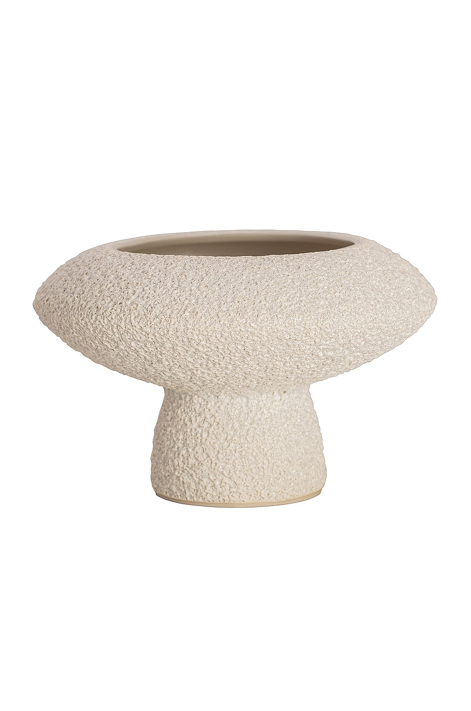 Image 1 of Marloe Marloe Lully Vase in Lava Glaze & Bone Gloss