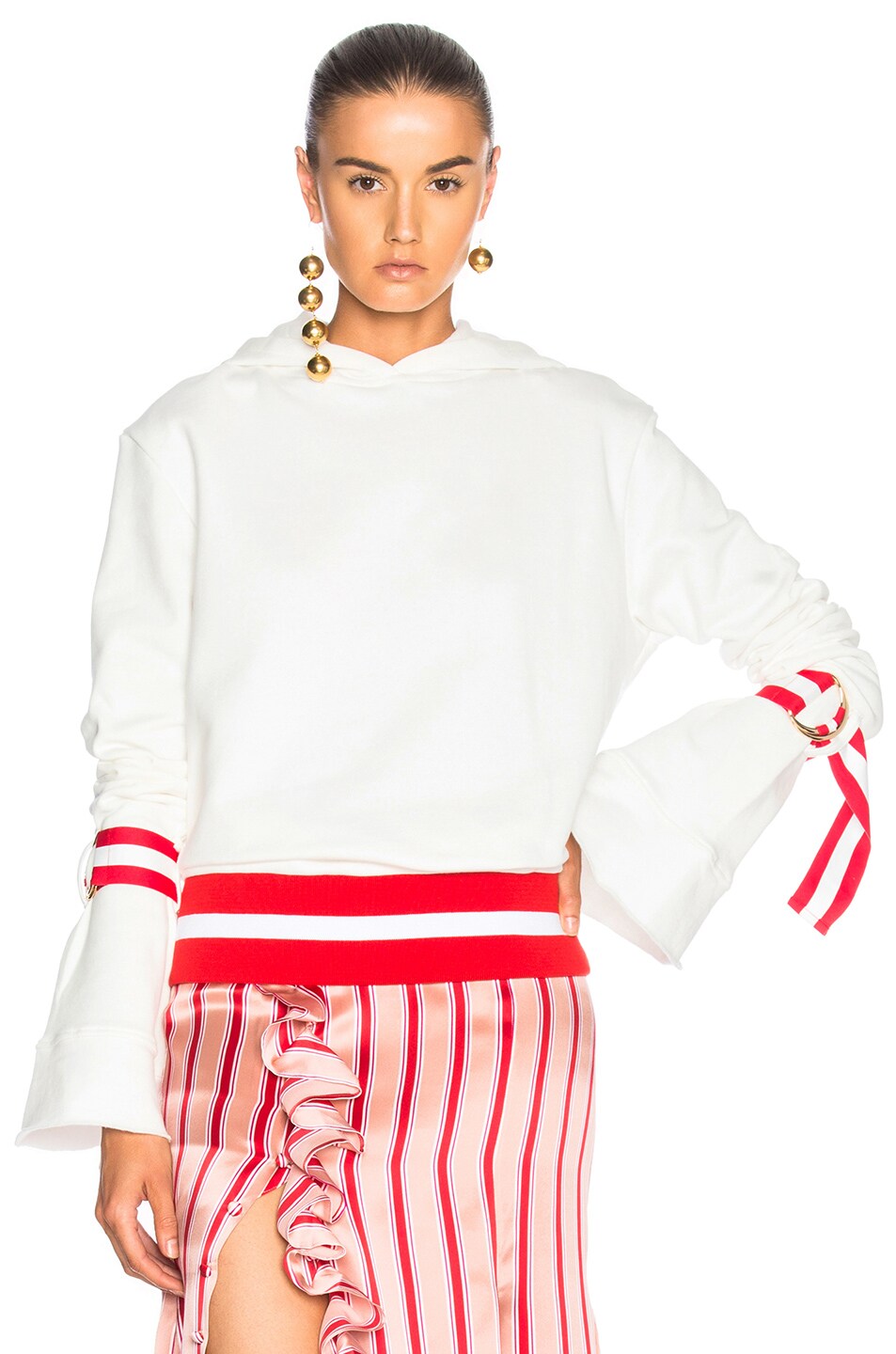 Image 1 of Maggie Marilyn Light the Way Hoodie in White