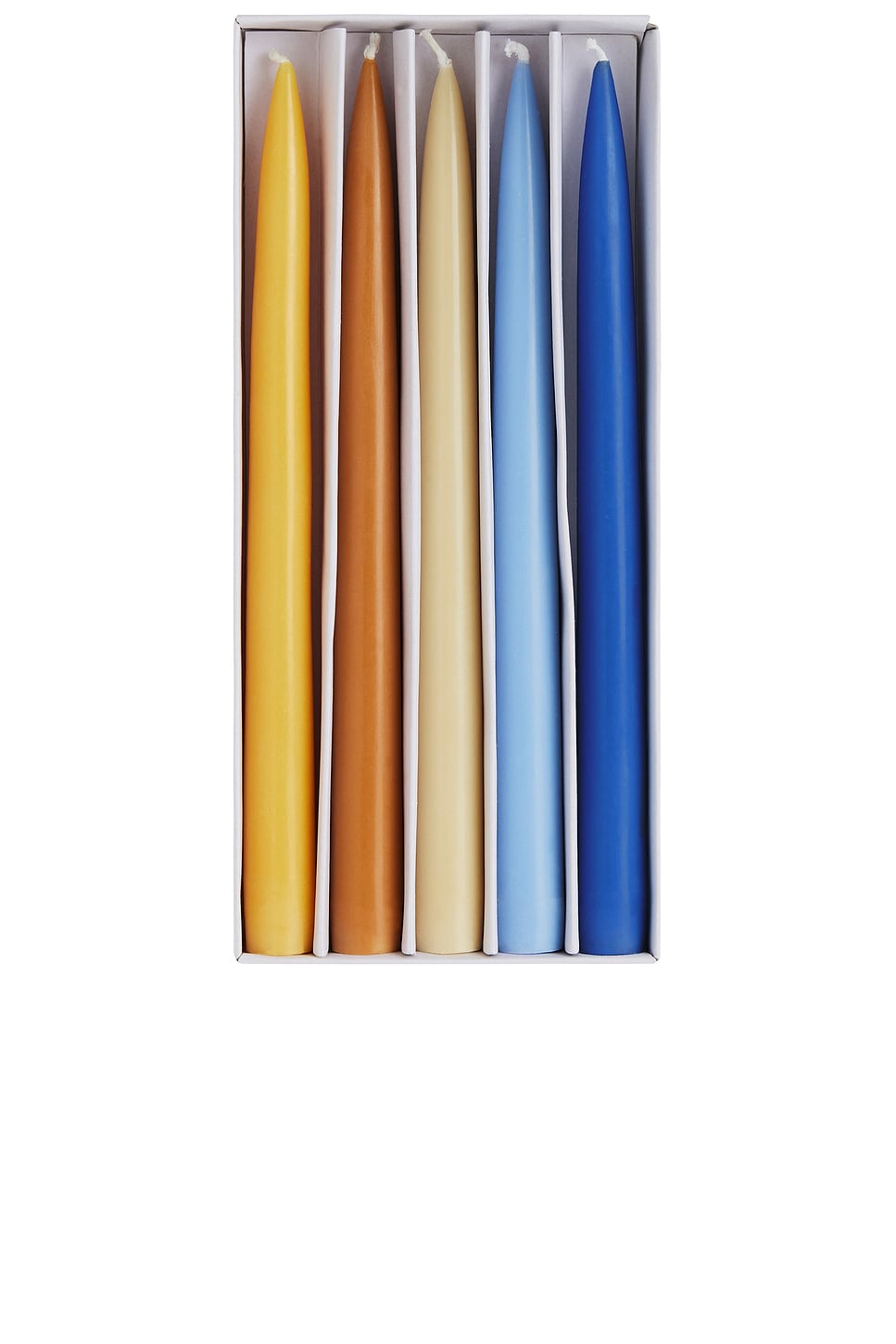 Maison Balzac The Port Lligat Candle Set In Miel Caramel Raffia Sky & Sapphire