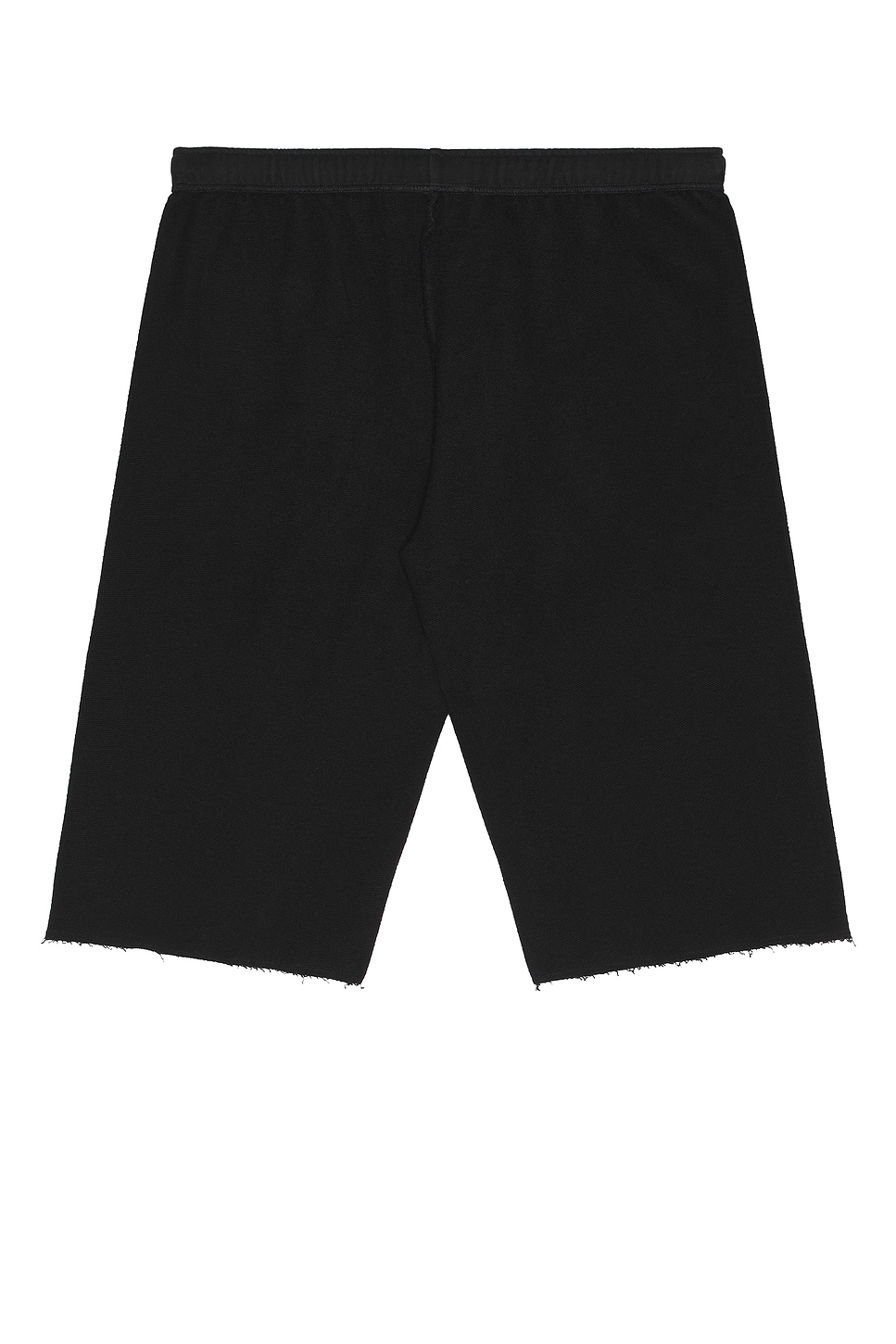 Mm6 Maison Margiela Knee-length Shorts Featuring Elastic Waistband In Black