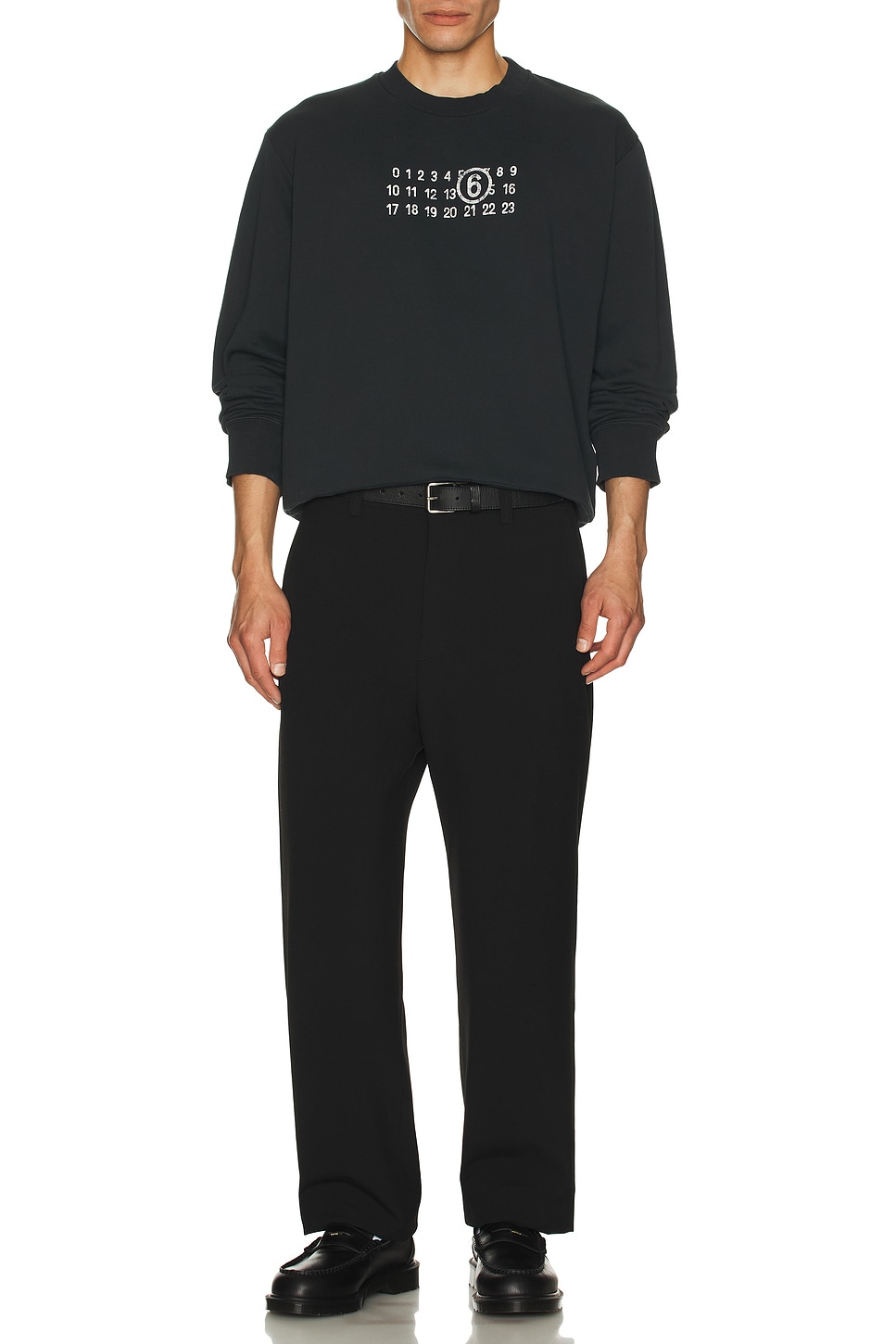 Image 1 of MM6 Maison Margiela Sweatshirt in Black