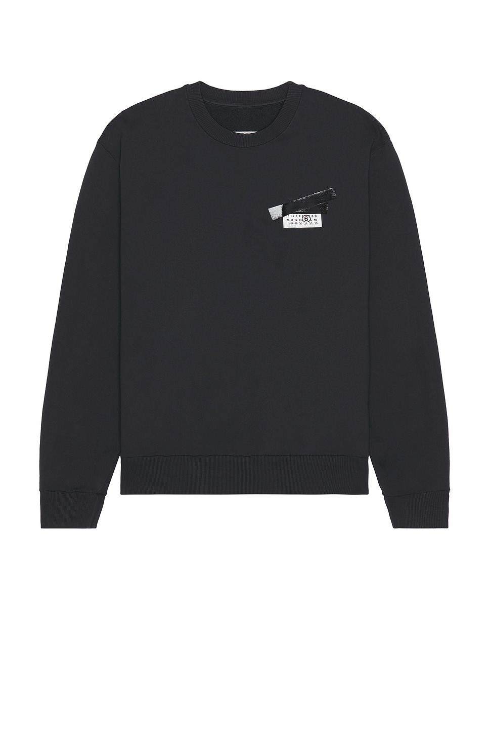 Image 1 of MM6 Maison Margiela Sweatshirt in Washed Black