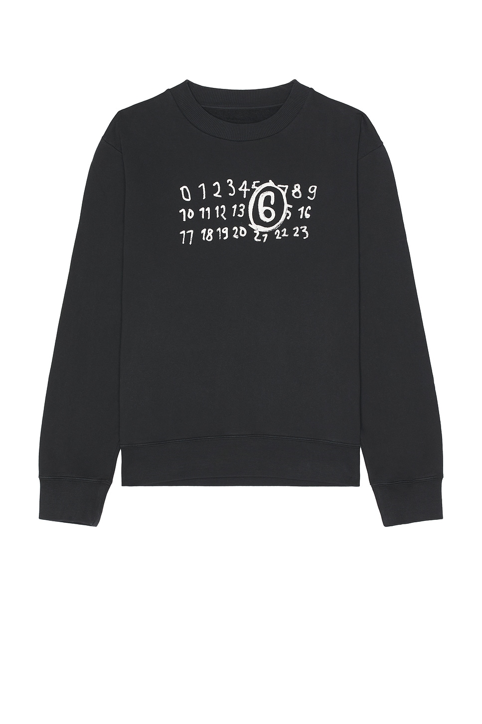 Image 1 of MM6 Maison Margiela Sweatshirt in Black